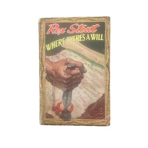 Where There"s A Will by  Rex Stout   Softcover 1946  Avon